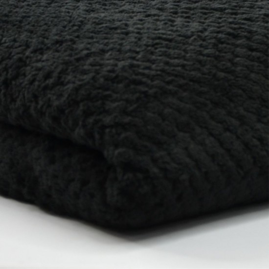 Плед флісовий Soft Me Diamond 130х180см чорний - 70030205-01