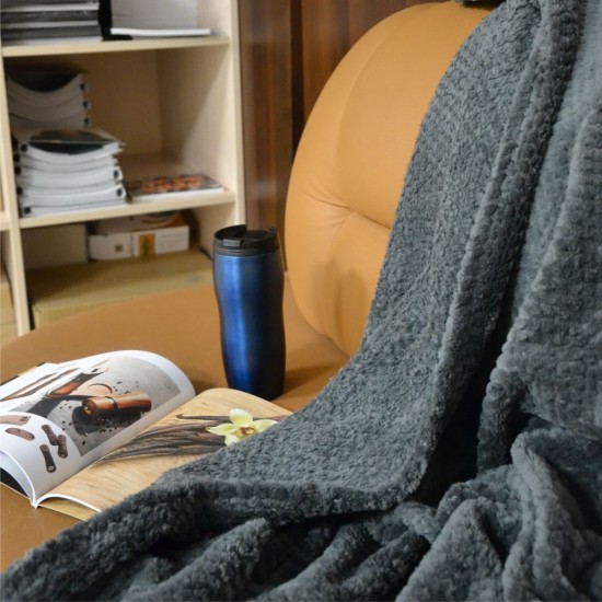 Плед флісовий Soft Me Diamond 130х180см сірий - 70030205-07 Плед флісовий Soft Me Diamond 130х180см сірий - 70030205-07