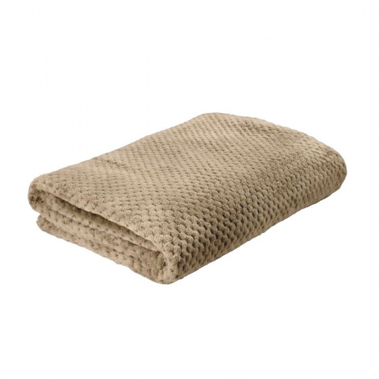 Плед флісовий Soft Me Diamond 130х180см темно-синій - 70030205-17