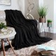 Плед флісовий Soft Me Line 130х180см чорний - 70030305-01