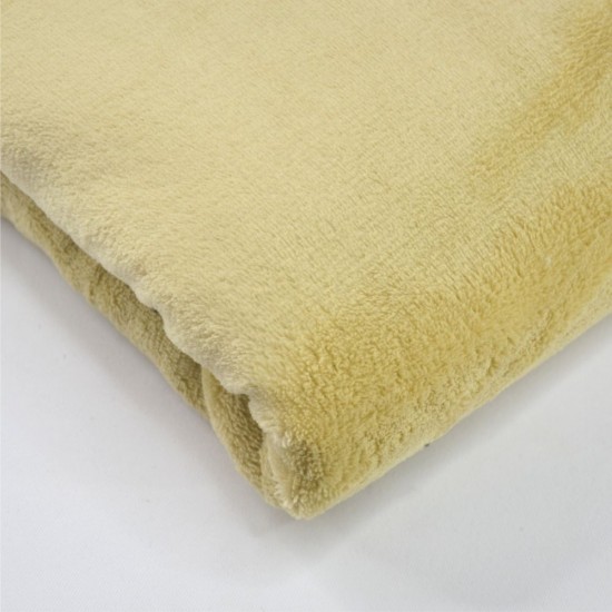 Плед флісовий Soft Me Fancy 130х180см пісочно-бежевий - 70030405-17