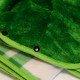 Плед-пончо флісовий Soft Me Poncho L 100х140см зелений/білий - 70030605-04 Плед-пончо флісовий Soft Me Poncho L 100х140см зелений/білий - 70030605-04