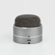 Karaoke, Портативна Bluetooth колонка, 3 Вт, AUX, металевий корпус графіт - 703-11