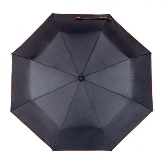 Парасоля складана напівавтоматична Bergamo Sky чорний/червоний - 7040005