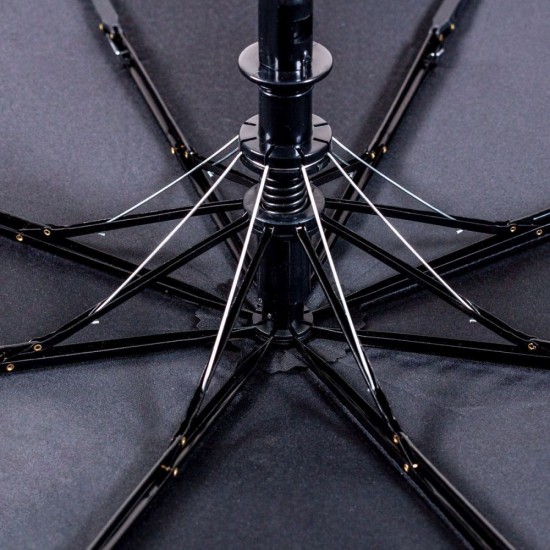 Парасоля складана напівавтоматична Bergamo Sky сріблястий/чорний - 7040007