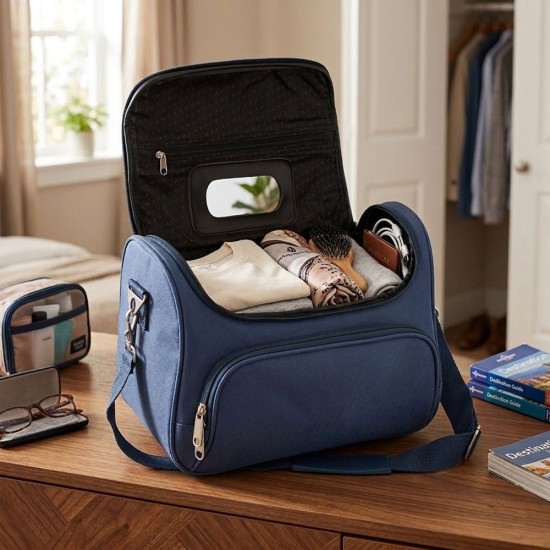 Дорожній кейс Voyager темно-синій - 7100850