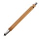 Еко-ручка, кулькова Bergamo Bamboo коричневий - 7100