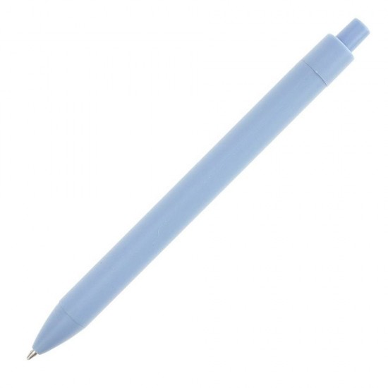 Ручка пластикова, кулькова Bergamo Textile Pen світло-синій - 770-24