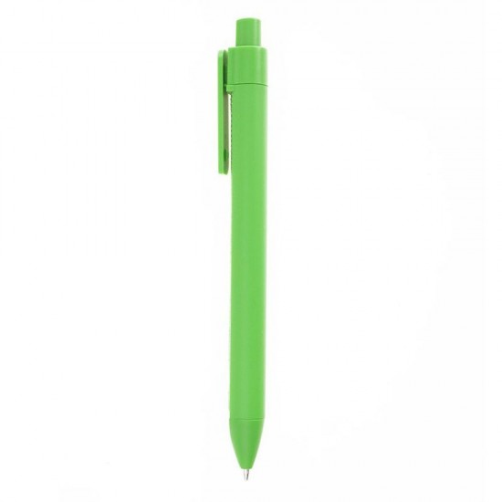 Ручка пластикова, кулькова Bergamo Textile Pen зелений - 770-4