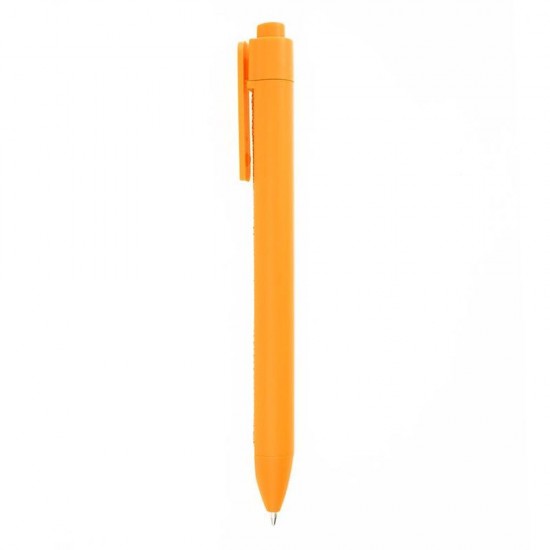 Ручка пластикова, кулькова Bergamo Textile Pen помаранчевий - 770-6