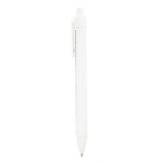 Ручка пластикова, кулькова Bergamo Textile Pen білий - 770-8