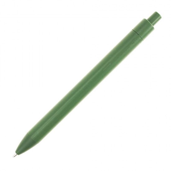 Ручка пластикова, кулькова Bergamo Textile Pen темно-зелений - 770-99