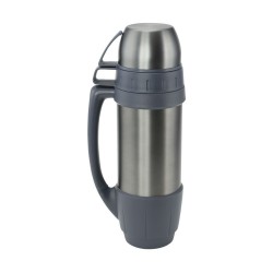 Термос 1,2 л сталевий Line Art Campania, вакуумний графіт - 8087-11 Термос 1,2 л сталевий Line Art Campania, вакуумний графіт - 8087-11