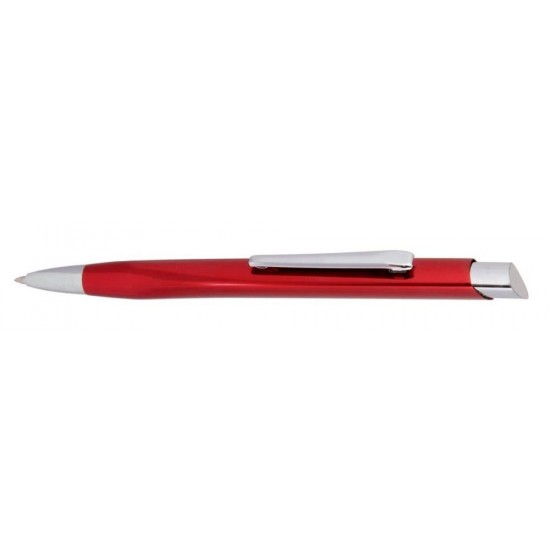 Ручка металева ТМ Bergamo червоний - 9001M-2