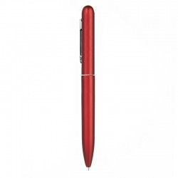 Ручка металева кулькова Bergamo Bosso червоний - 990M-2
