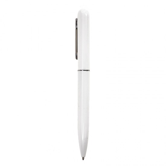 Ручка металева, кулькова Bergamo Bosso білий - 990M-8
