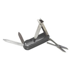 Мультитул манікюрний 4в1 Bergamo Nail сірий - 990MT-11