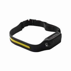 Ліхтарик налобний акумуляторний TheGeneral Showy з боковим COB light чорний - 216516-01 Ліхтарик налобний акумуляторний TheGeneral Showy з боковим COB light чорний - 216516-01