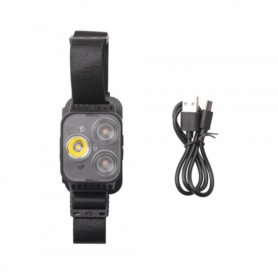 Ліхтарик налобний акумуляторний TheGeneral Will з XPG/SMD light чорний - 236502-01