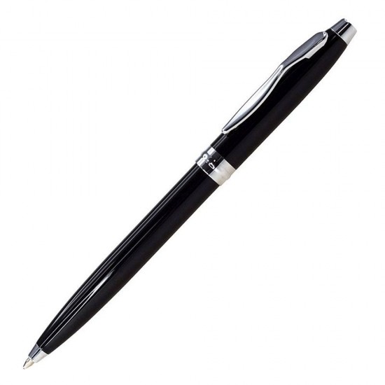 Ручка металева, кулькова чорний - М349-1