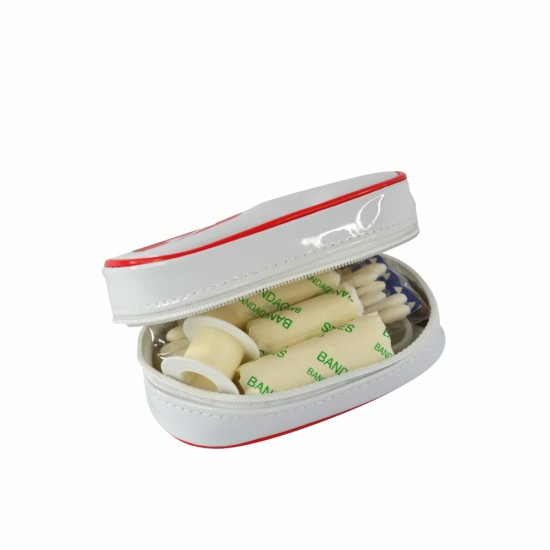 Аптечка з наповненням Midoceanbrands в сумці, 7 ел білий - MO7962-05