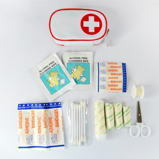 Аптечка з наповненням Midoceanbrands в сумці, 7 ел білий - MO7962-05