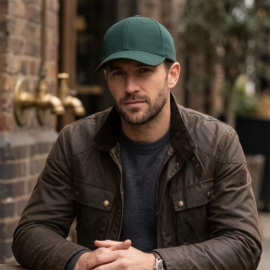 Кепка coFEE Turned темно-зелений - 1733-15 CO