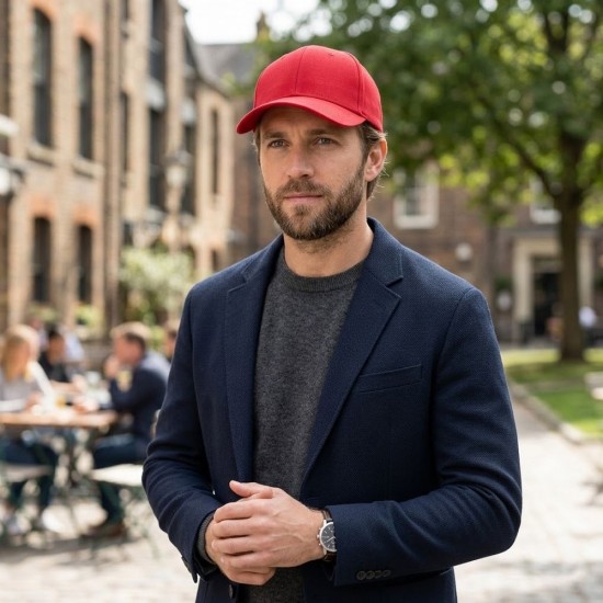 Кепка coFEE Turned червоний - 1733-5 CO