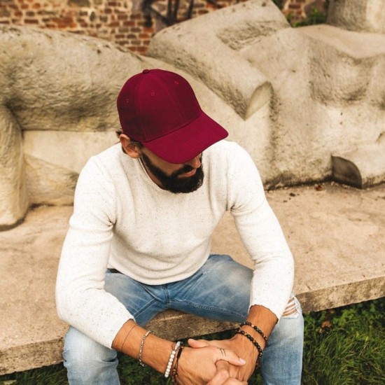 Кепка coFEE Heavy бордовий - 1926-2 CO