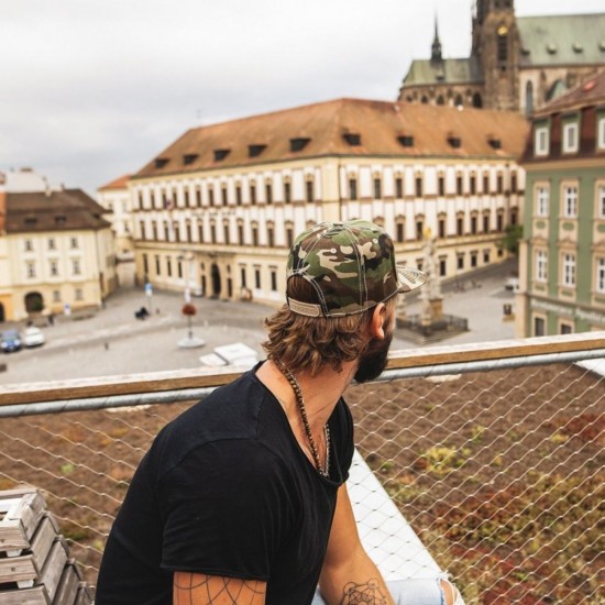 Кепка coFEE Snap solid камуфляж зелений - 2021-55