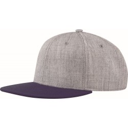 Кепка coFEE Snap melange сірий меланж/темно-синій - 2023-14 Кепка coFEE Snap melange сірий меланж/темно-синій - 2023-14