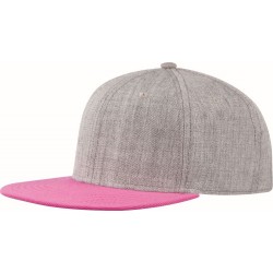 Кепка coFEE Snap melange сірий меланж/фукція - 2023-26 Кепка coFEE Snap melange сірий меланж/фукція - 2023-26