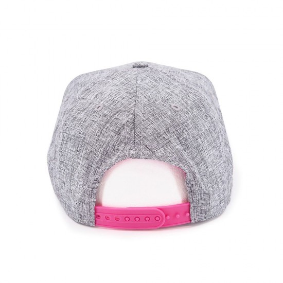 Кепка coFEE Snap melange сірий меланж/фукція - 2023-26
