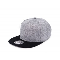 Кепка coFEE Snap melange сірий меланж/чорний - 2023-3
