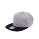 Кепка coFEE Snap melange сірий меланж/чорний - 2023-3