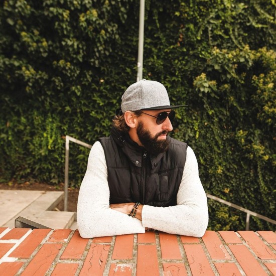 Кепка coFEE Snap melange сірий меланж/чорний - 2023-3