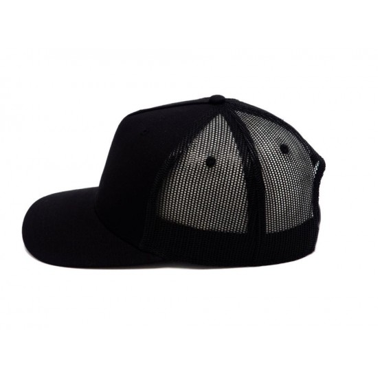 Кепка coFEE Five panels snap чорний - 2026.3 CO