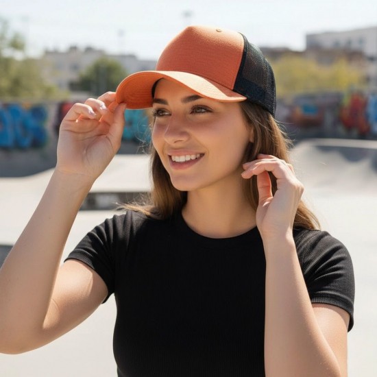 Кепка coFEE Snap curved помаранчевий/чорний - 2030.10 CO