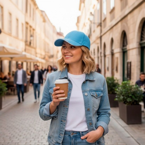 Кепка coFEE Classic sandwich блакитний/білий - 2099-11 CO Кепка coFEE Classic sandwich блакитний/білий - 2099-11 CO