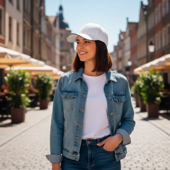 Кепка coFEE Classic sandwich білий/чорний - 2099-6 CO