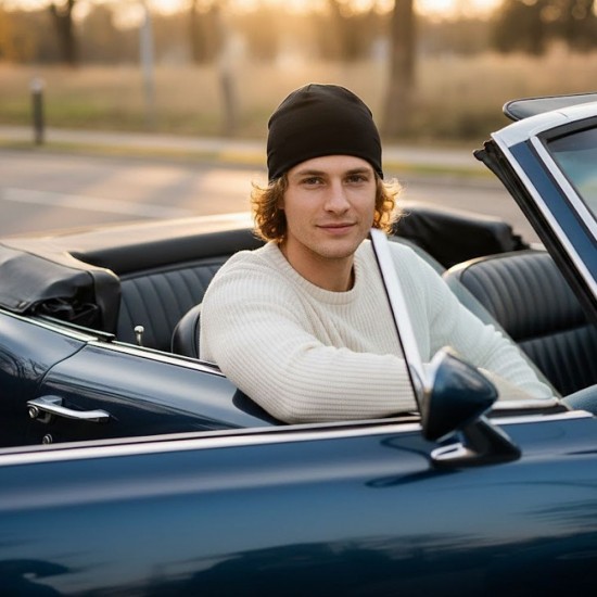 Шапка coFEE Jersey чорний - 3003-3 CO