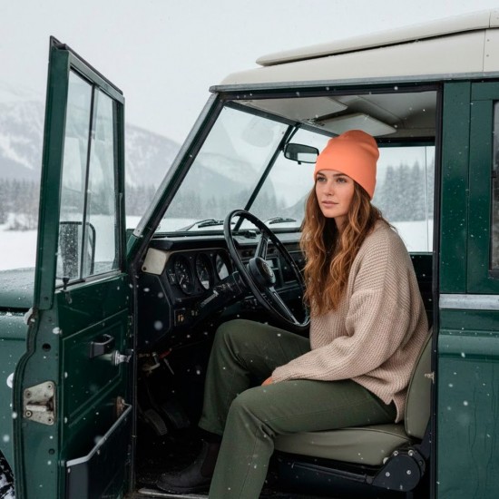 Шапка coFEE Jersey неоново-помаранчевий - 3003-40