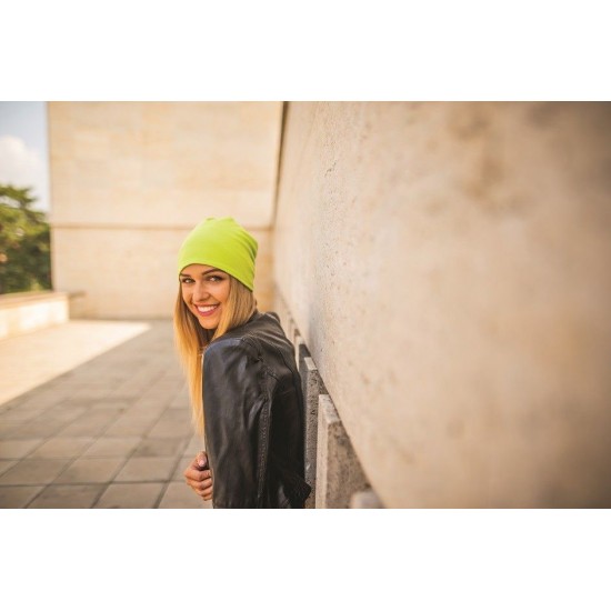 Шапка coFEE Jersey неоново-жовтий - 3003-41