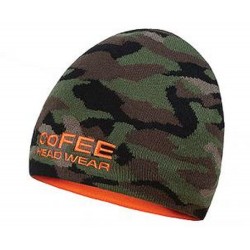 Шапка coFEE Hunter камуфляж зелений/помаранчевий - 3007-55 CO