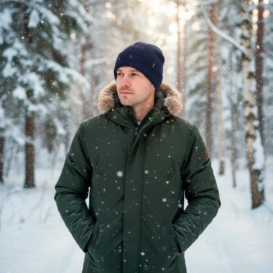 Шапка coFEE Primary band темно-синій - CO3008.14