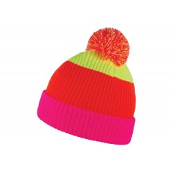 Шапка coFEE Rada неоново-рожевий/помаранчевий/жовтий - 3011.26 CO