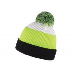 Шапка coFEE Rada чорний/неоново-жовтий/білий - 3011.41 CO