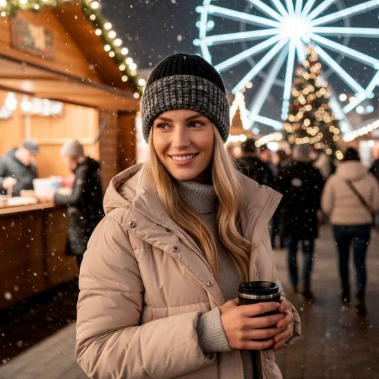 Шапка coFEE Camouflage чорний - CO3014.3