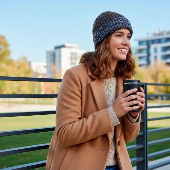 Шапка coFEE Camouflage сірий - CO3014.7 Шапка coFEE Camouflage сірий - CO3014.7