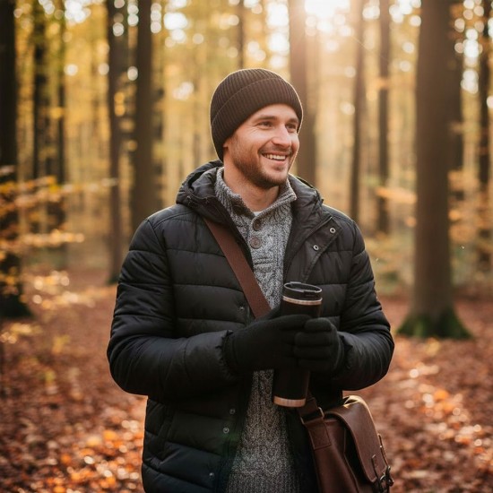 Шапка coFEE Wrap beanie чорний - 3030.3 CO Шапка coFEE Wrap beanie чорний - 3030.3 CO